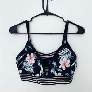 PINK Ultimate Victoria's Secret Floral and Striped Bralette
